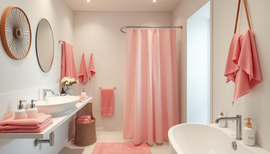 Pink Bathroom Accessories in Australia