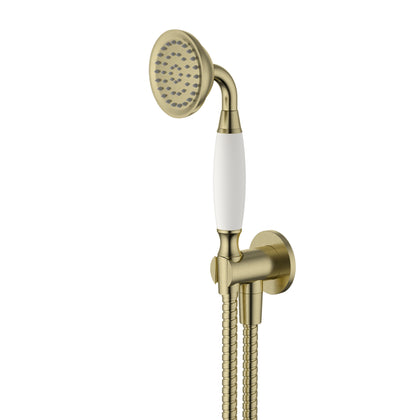 Bordeaux Hand Shower On Bracket – Brushed Bronze