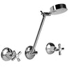 Dallas Shower Set Chrome