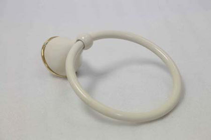 Dallas Towel Ring Ivory