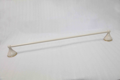 Single Towel bar Ivory